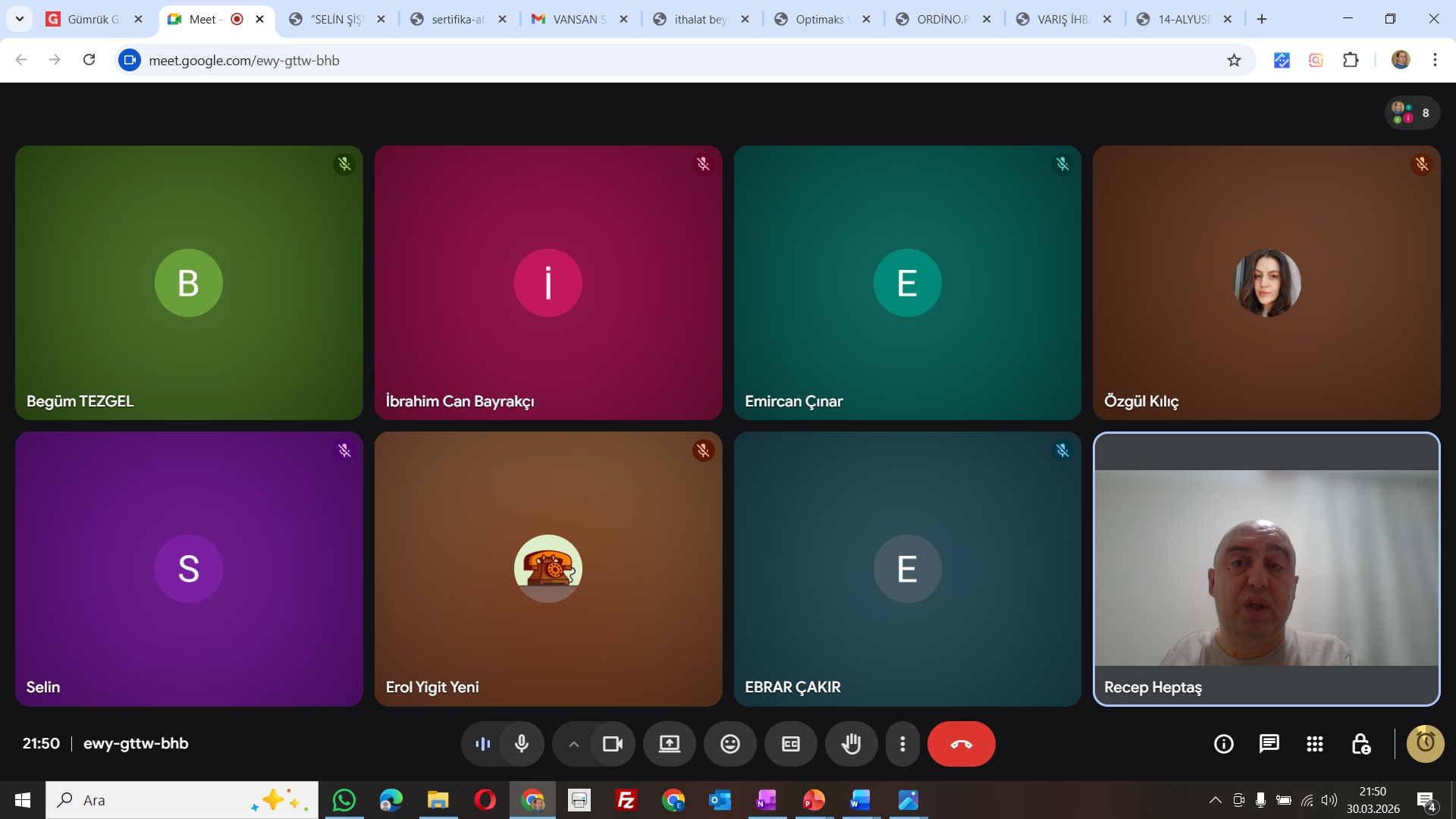 Uygulamalı Dış Ticaret Uzmanlık Eğitimi 81. Online Sertifika Programı Mezunlarımız